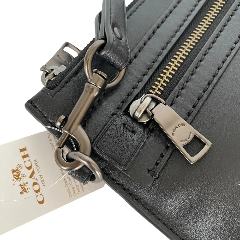 Coach Love Academy Leather Clutch by Jason Naylor